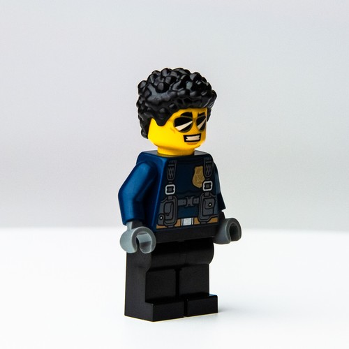 NEW Officer Duke DeTain - Police Mobile Command Truck cty1042 LEGO® Minifig - Picture 7 of 7