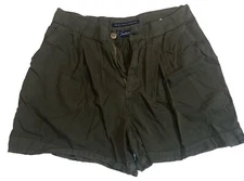 Adriano Goldschmied The A. Gold E. Event Olive Green Sz 30 Pleated Shorts