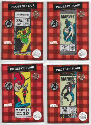 2019 Marvel Flair - Pieces Of Flair Manufactured Patch Relic Card Selection NM 