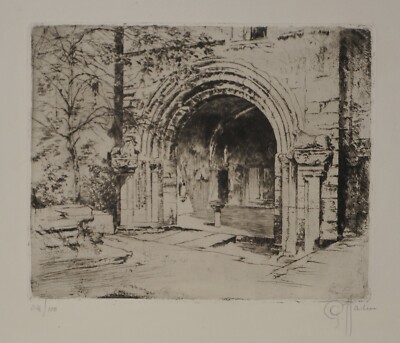 Peter Halm - Peter von Halm / Autographed / 100 Copies / Etching