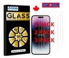 1x 2x 3x Premium Tempered Glass Screen Protector For iPhone 17/16/15/14/13/12/11