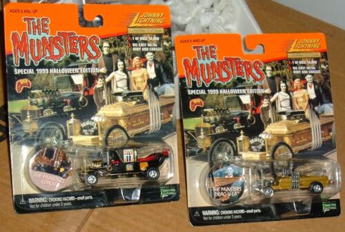 1999 The Munsters Halloween Koach & Drag-u-la 1:64 Limited Edition set