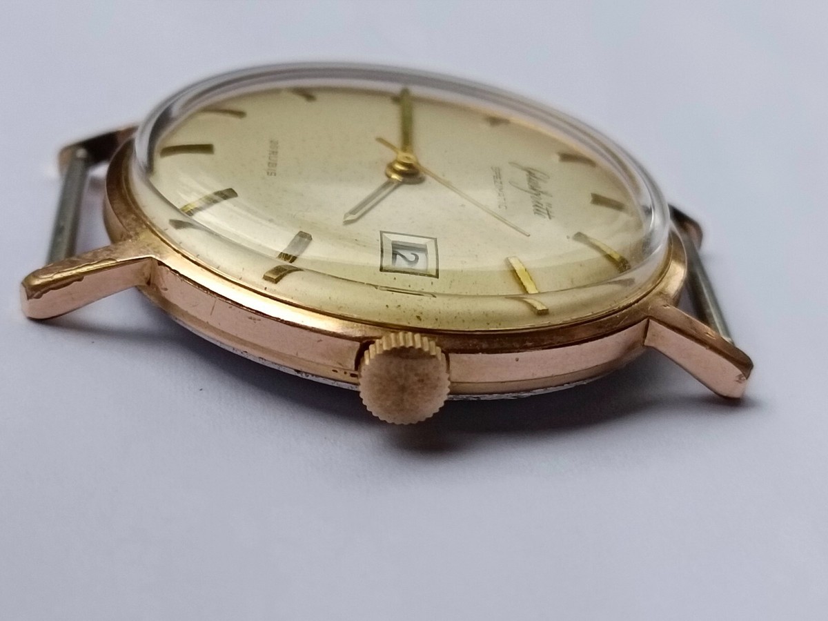 Vintage Glashutte Spezimatic 26 Rubis Men's Watch Cal 75 | eBay