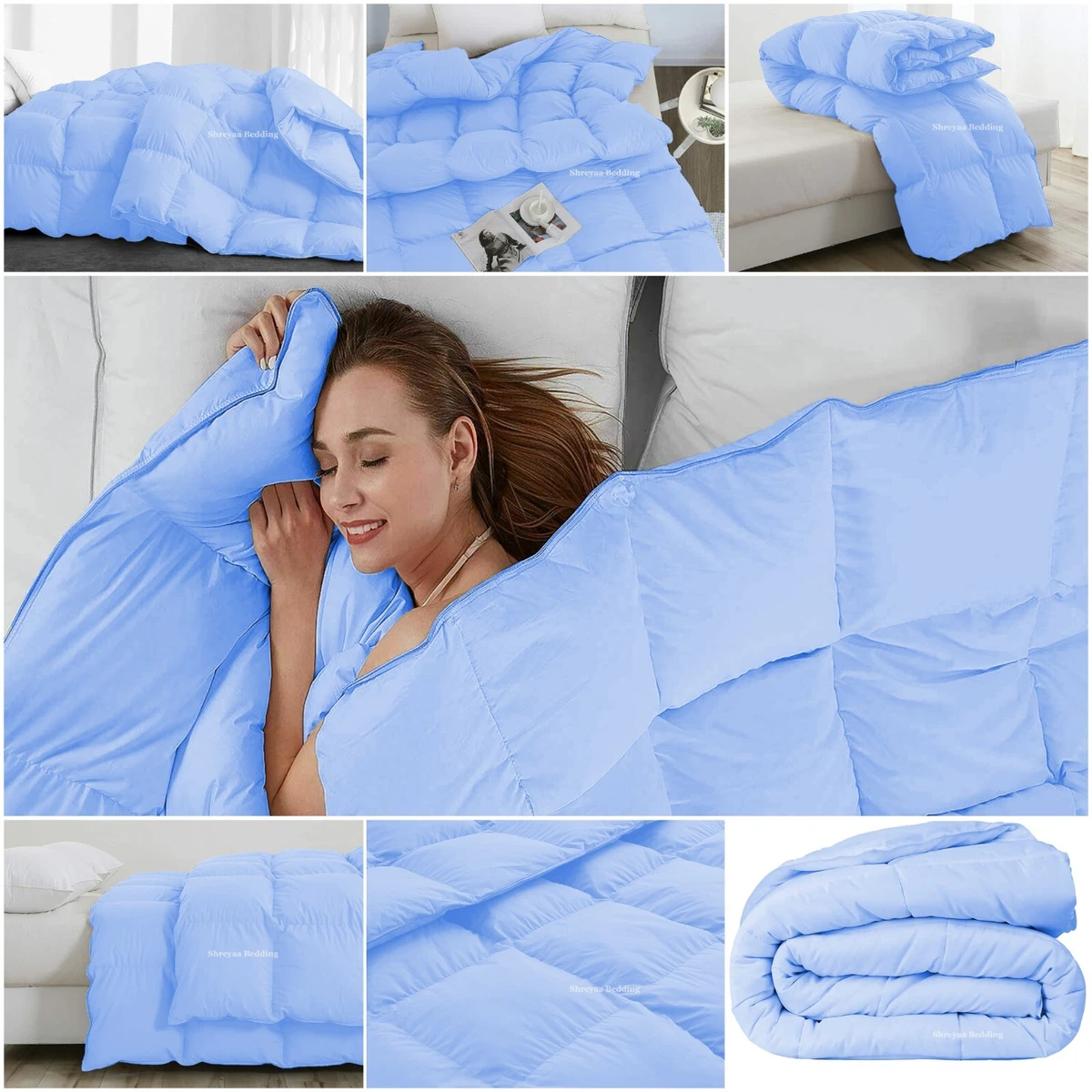Classic Extremely Soft Down Alternative Comforter Olympic Queen