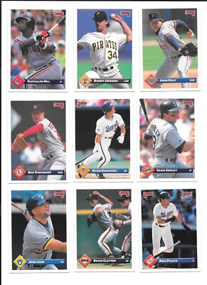 1993 Donruss Baseball Trading Cards / Choose #s 201 - 400 / mb46