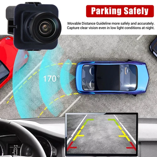 BL3Z-19G490-B Fit For 2012 2013 2014 Ford F-150 Rear View Backup Parking Camera - Picture 5 of 12