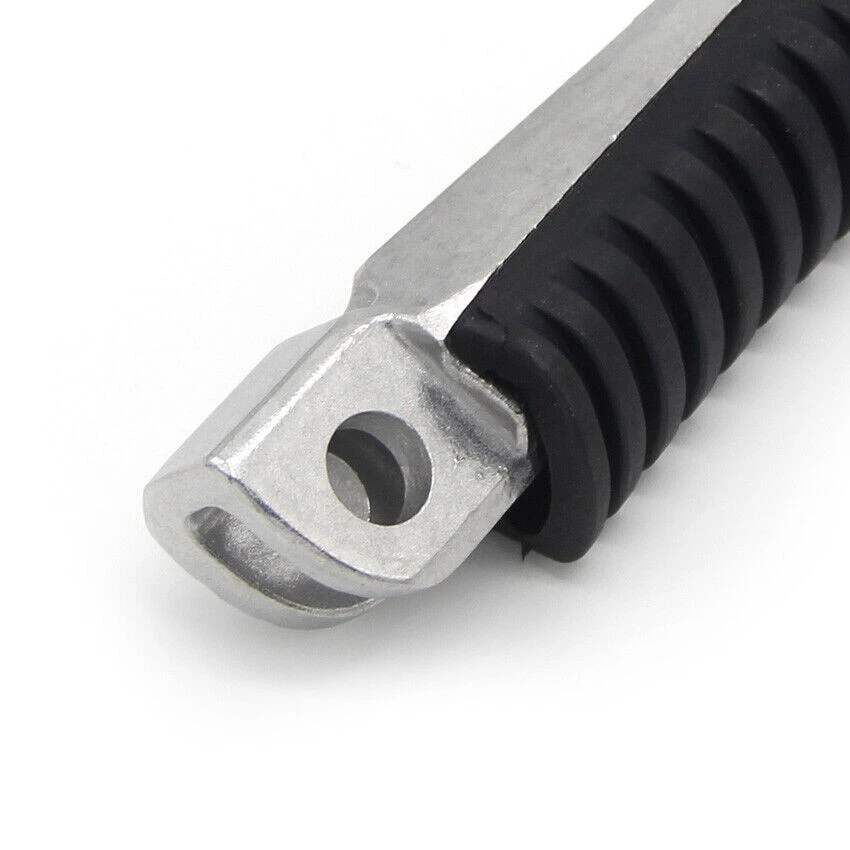 Front Footrests Foot pegs For Kawasaki ZR1100 KLE650 KLZ1000 Versys 2007-2015 — 第 4/4 张图片