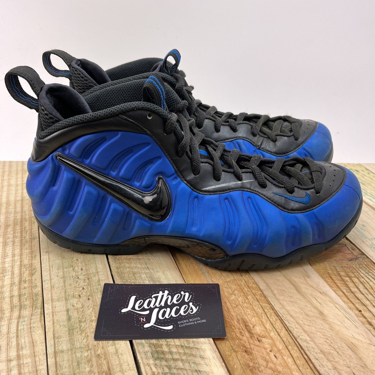 Nike Air Foamposite Pro Hyper Cobalt 2016 Shoes Mens Sz Deep