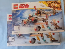 LEGO Instruction Manuals Only 75215 Cloud Rider Swoop Bikes Star Wars