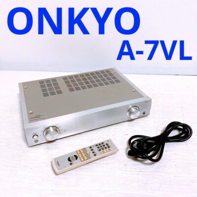 ONKYO インテグレーテッドアンプ A-7VL ONKYO A-7VL integrated amplifier tested Working With remote
