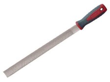 Faithfull Handled Half-Round Cabinet Rasp 250Mm (10In) FAIFICR10