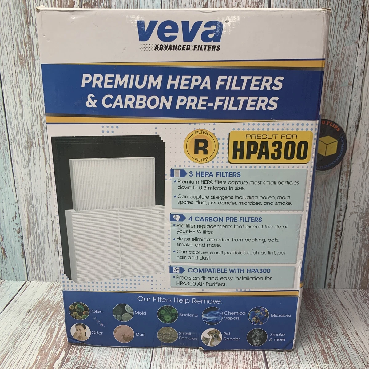 Veva premium hepa replacement filter 3 pack deals