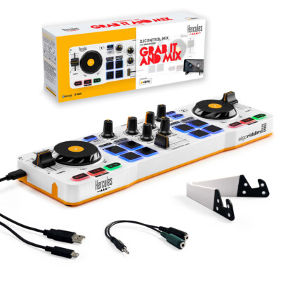Hercules DJ Control Mix Controller + Kopfhörer | eBay