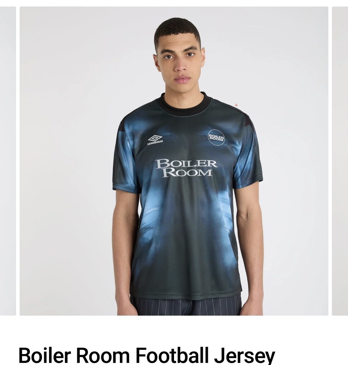 Boiler Room X Umbro Football Shirt Size XL In Hand Ready To Ship