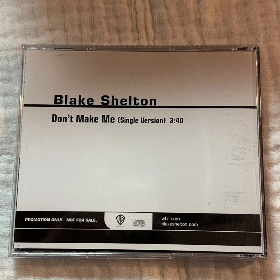 BLAKE SHELTON CD DON'T MAKE ME Rare Promo Single - Image 2 of 4