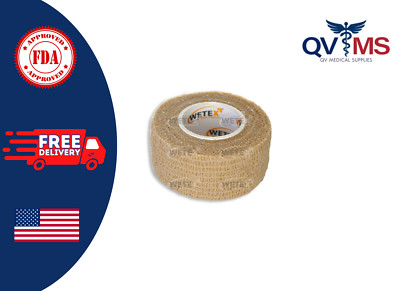 Brown Elastic Bandage (1 in x 5 yds) - Small