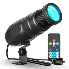 RGBW 4 IN 1 LED Spotlight Stage Lighting DJ Beam Pinspot light KTV Disco Lights