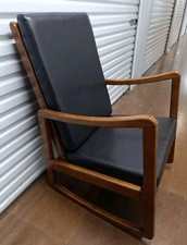 Relax Rocking Chair Leather Effects