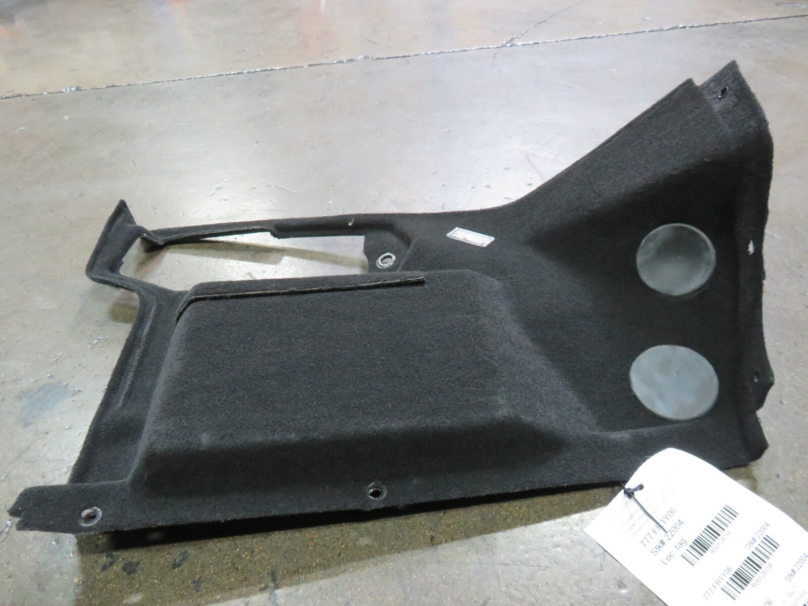 Ferrari F430, LH, Left, Side Wall Carpet, w/ CD Option, Used, P/N 68511400
