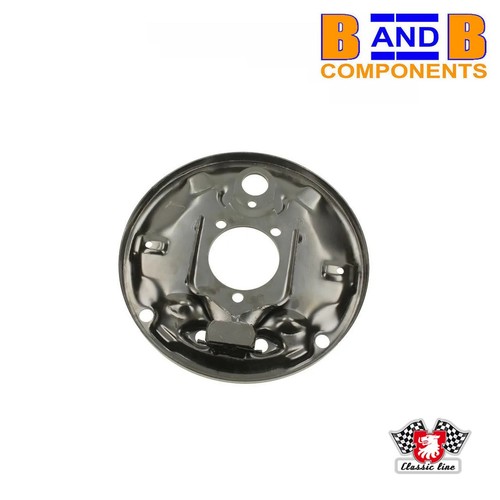 BRAKE DRUM BACK PLATE FRONT VW T1 BEETLE BUG FRONT 1967on A2183 - 第 1/8 張圖片