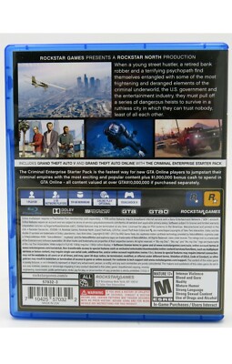 Nintendo Switch PlayStation4 Grand Theft Auto V Pack Nintendo Switch Grand Theft Auto: The Trilogy - Definitive Edition