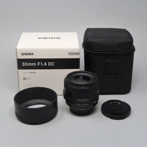 Sigma 30mm f/1.4 DC HSM Art Lens for Nikon - Picture 1 of 9