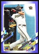 2021 Topps NPB #111 Ryoto Kita Orix Buffaloes Purple Refractor /299 Card
