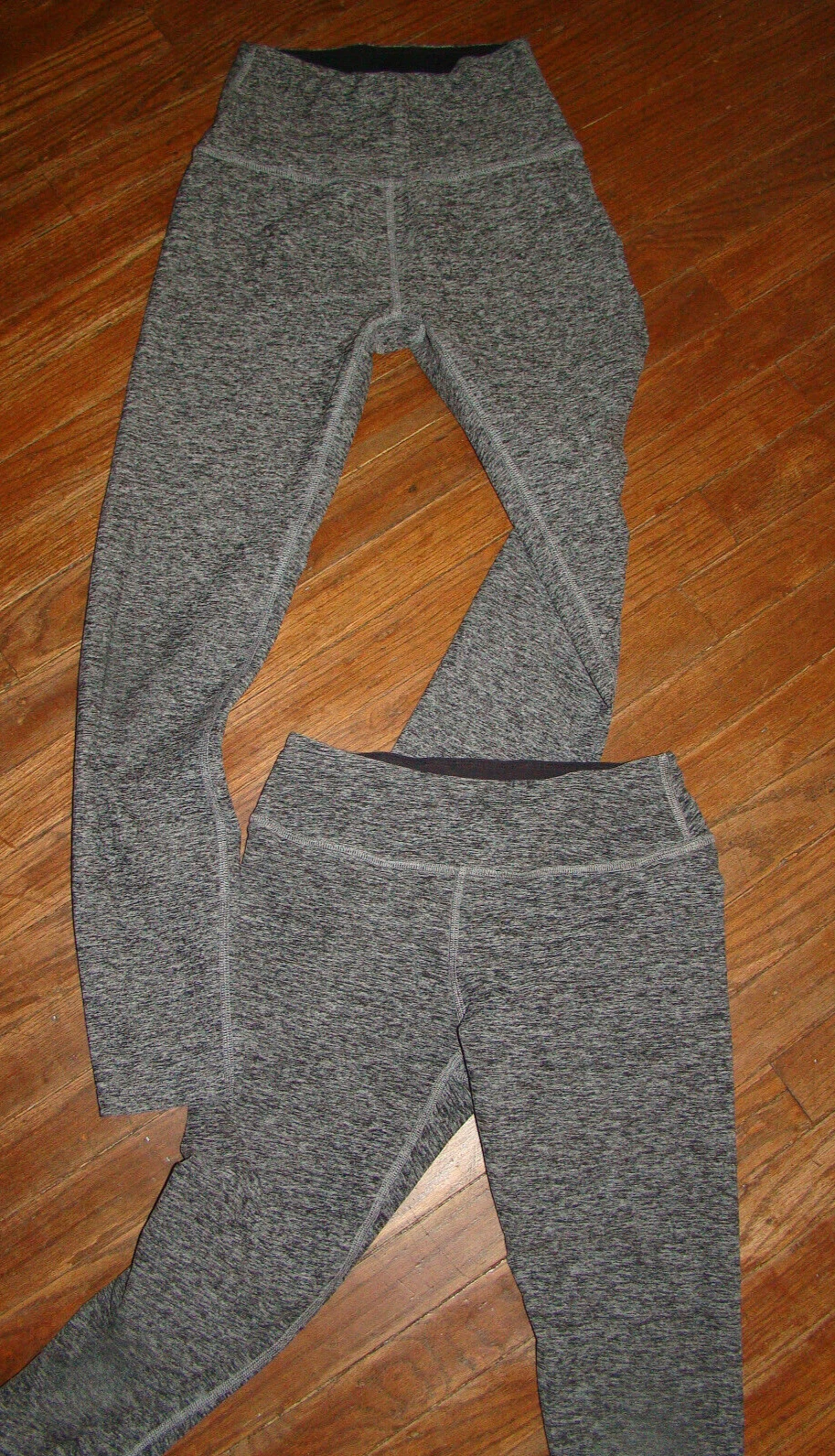 beyond-yoga heathered cropped regular length leggings