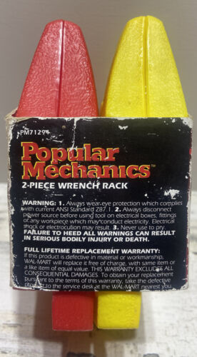 Popular Mechanics 2-Piece Wrench Rack SAE & Metric, Each Holds 11 Wrenches - Bild 2 von 6