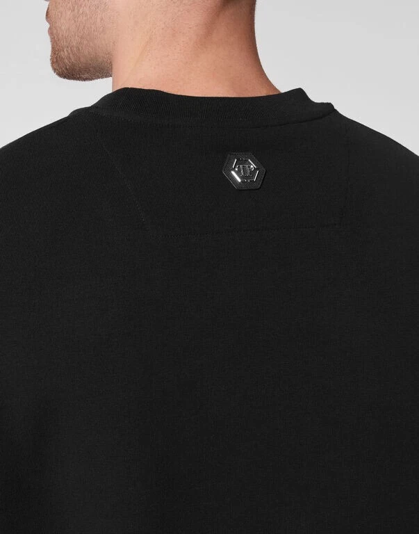 Sudadera PHILIPP PLEIN LS Hombres Negra Calavera Talla XL Auténtica Precio de venta sugerido por el fabricante $1165 Foto 4 de 4