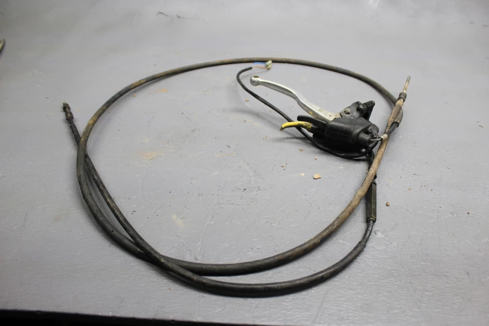 Kawasaki Prairie 650 2002 conjunto de palanca de freno de estacionamiento con cables Foto 2 de 4