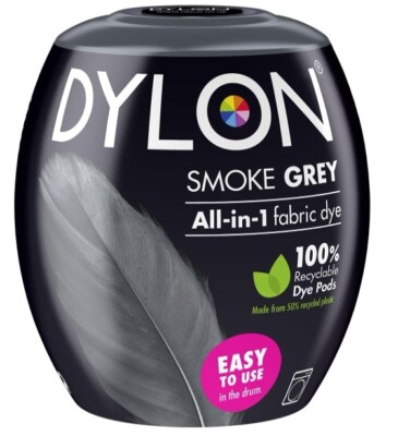  DYLON Waschmaschine Stoff & Kleidung Färbepod - rauchgrau Farbe 350