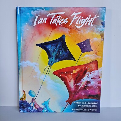 Ian Takes Flight (Hardcover, 2020)   Richard Nattoo   A Magical Caribbean Advent