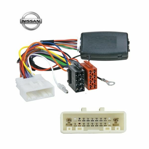 Commande au volant pour Nissan Navara D40 boutons multifonctions réactifs en ABS noir