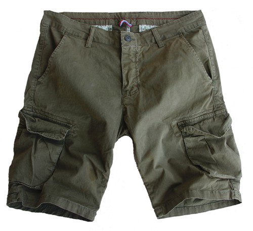 Pantaloncini Cargo uomo con tasconi laterali, slim fit, multitasche, bermuda  | eBay