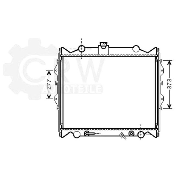 Prasco KüHler WasserküHler MotorküHler Aluminium FüR Toyota Land Cruiser 90 _J9_-image