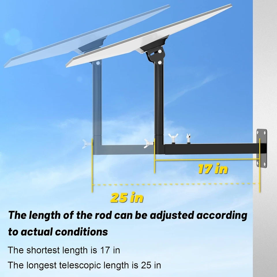 Montaje en pared largo Starlink Gen 3, tipo extensión resistente Starlink Foto 4 de 4