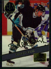 1994 Signature Rookies Gold Standard - Radek Bonk #GS3 Gold Foil Signature (RC)