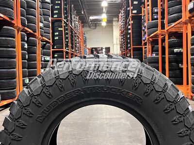 4 New Mudder Trucker Hang Over M/T Mud Tires 295/70R17 LRE