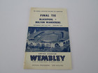 VINTAGE FOOTBALL PROGRAMME FA CUP FINAL TIE BLACKPOOL v BOLTON WANDERERS 2/5/53