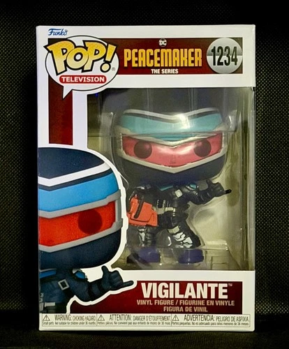 Funko Pop Television DC Peacemaker  Vigilante #1234 - MINT + Protector