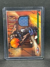 Kevin Garnett 2004-05 Hoops Supreme Court Jerseys Green Rare Timberwolves