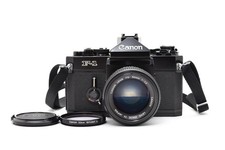  Mint   Canon F-1 Early 35mm Film Camera w/ New FD 50mm F/1.2 from Japan 768