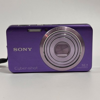 Sony Cyber-shot DSC-W630 Digital Camera 16.1 MP 720p HD Video Recording Purple