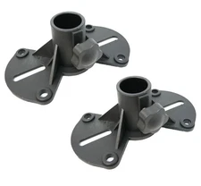 Pro Audio DJ Universal Pa Speaker 35Mm Tripod Stand Mount Adapter Bracket Pair