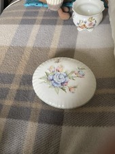 Aynsley Bone China Celeste Lidded Trinket Box