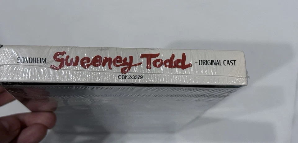 Sweeney Todd The Demon Barber of Fleet Street 1979 Cast Recording Cassettes - Image 4 of 4
