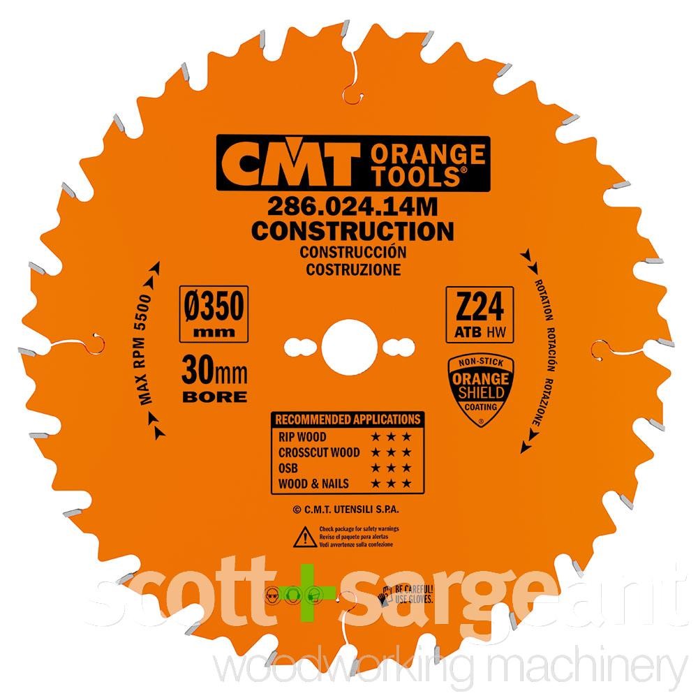 CMT 286 Circular Saw Blade D-300 d-30 z-20 B-2.8 TCT Price is Inc VAT@20%