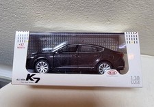 KIA All New K7 1:38 Diecast Model Car Black Official Pull Back Boxed Rare