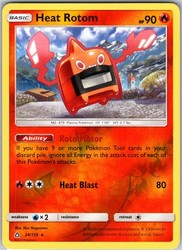 Heat Rotom 24/156 Ultra Prism Reverse Holo Rare